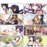 Japan Anime Bunny Girl Mousepad Gaming Accessories Non-slip Mouse Pad Large Mausepad Tapino Mouse Keyboard Mat Gifts