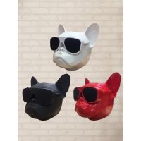 ส่งฟรี ส่งเร็วลำโพงพกพารูปสุนัขบูลด็อก Bluetooth Bulldog Speakerเก็บปลายทาง