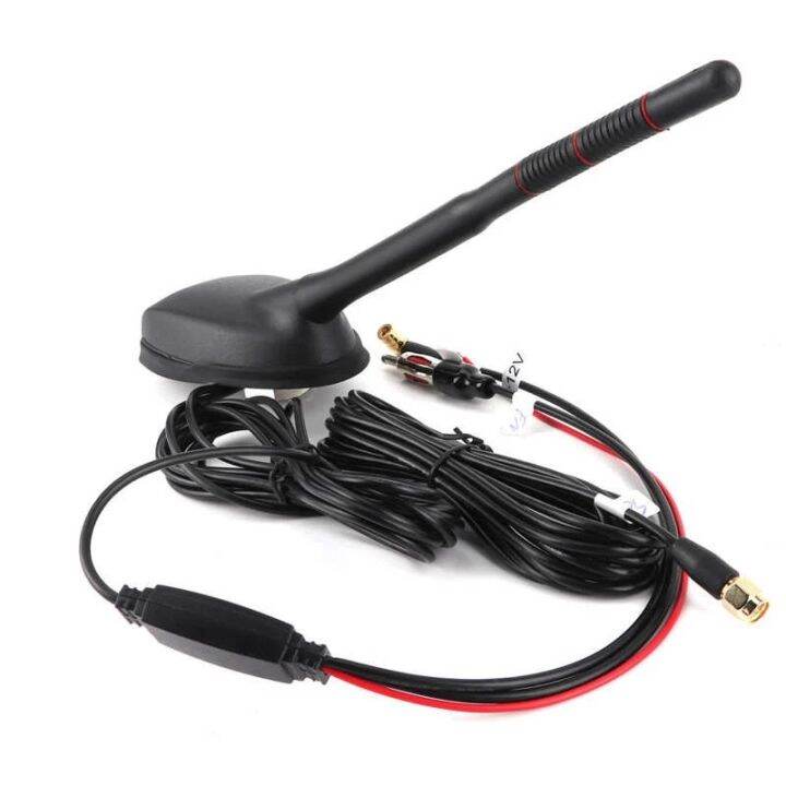 antenna-car-car-antenna-dab-gps-fm-antenna-active-amplified-roof-mount-waterproof-dustproof-universal-auto-accessories