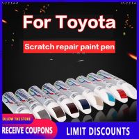 FOR Toyota Car Scratch Repair Agent Auto Touch Up Pen Car Care Scratch Clear Remover Paint Care WaterproofAuto Mending Fill Paint Pen Tool For Toyota Camry Altis Vigo Fortuner CHR Vios Yaris Ativ Hilux REVO Avanza sienta hiace commuter innova Fortuner