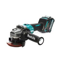 MAKITA / มากีต้า ชุดเครื่องเจียร์ไร้สาย (ลูกหมู) มากีต้า (MAKITA) รุ่น GA003GD201 ขนาด 4 นิ้ว (100 มม.) สวิตซ์สไลด์ 40 โวลต์ (40VMAX) (M011-GA003GD201)