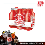 Nước soda SINGHA lốc 6 chai X 325 ml