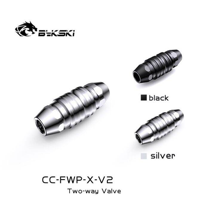 cc-fwp-x-v2-bykski-วาล์วหยุดน้ำที่ตัดการเชื่อมต่ออย่างรวดเร็ว2วิธี-วาล์วระบายความร้อนด้วยน้ำแบบคู่-อุปกรณ์ระบายความร้อนด้วยของเหลว-pc