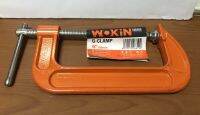 จีแคลมป์ จับชิ้นงาน G-Clamp  ยี่ห้อ WOKIN  รุ่น 106103/106404/106106/106408