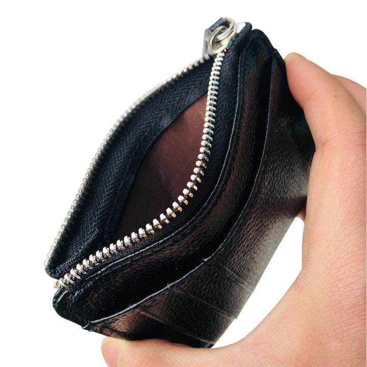 2022-new-soft-men-wallet-solid-color-pu-zipper-card-holder-mini-short-coin-purse-wallets-1pc-women-slim-card-case-business