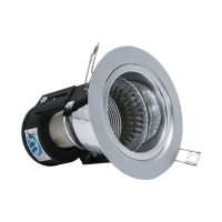 Downlight ดาวน์ไลท์กลมสีเงินฝังฝ้า มีกล่องเก็บสายไฟ รีเฟลก3นิ้ว ขั้ว E27 รุ่น WL-3015-YY