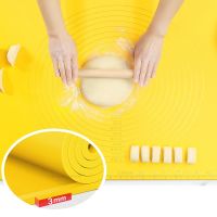 Oversize Thickened Food Grade Silicone Mat Roll Pastry and Bakery Cake Baking Tools Kitchen Accessories Board Dough Rolling Mat