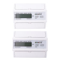 3 Phase 4 Wire Electric Digital Kwh Energy Meter LCD Wire DIN-Rail KWh Meter 230V/400V
