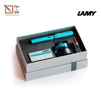 LAMY AL-star Pacific Blue Special Edition Fountain Pen Gift Set ชุดกิ๊ฟเซ็ต ปากกาหมึกซึม ลามี่ ออลสตาร์ แปซิฟิกบลู สีฟ้าแปซิฟิก สเปเชียล อิดิชั่น ของแท้100% (พร้อมกล่องและใบรับประกัน) [Penandgift]