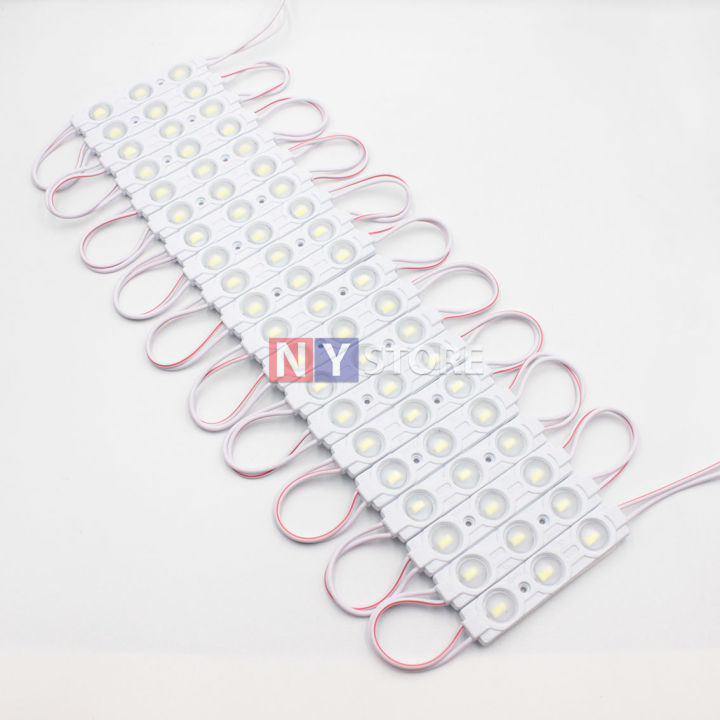 ny-ไฟโมดูล-5730-1-5w-dc12v-3เม็ดไฟ-smd-หลอดไฟ5730-สีขาว-led-module-ไฟป้ายอักษรณ์-ไฟงานป้ายทำป้าย-กันน้ำกันฝน-หลอดไฟled-ip67