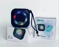 【Hot sales】 รุ่นใหม่ MMS-68 ลำโพงบลูทูธไฟหลากสี RGB ลำโพงเรืองแสงกลางแจ้งปีนเขาเชือกแขวนจี้จักรยาน