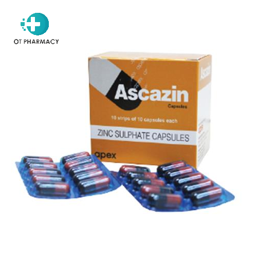 Apex Ascazin Zinc Sulphate Capsules (10's)/1 strip Lazada