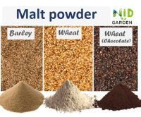 มอลต์บดละเอียด (diastatic malt powder) แป้งมอลต์ ขนาด 500 g (Whole Grain Malt Flour) มอลต์นำเข้าจากเยอรมัน