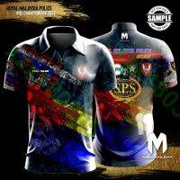 (ALL IN STOCK) ROYAL MALAYSIA SHOOTER CLUB IPSC Quick Dry Full Sublimation Free Custom Logo Design Summer Polo POLO shirt 276