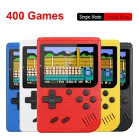 Retro cầm tay nhỏ gọn xách tay bảng điều khiển trò chơi điện tử 8-bit 3.0 inch màu LCD trẻ em màu sắc chuyên chơi game được xây dựng trong 400 trò chơi