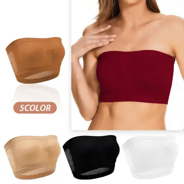 Strapless Seamless Tube Top Beauty Back Bra Sexy Invisible No