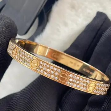 18k Saudi gold cartier love - selling_pawnable_jewelry