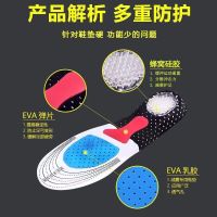 Sweat Absorbing EVA Insole Tailorable Uni Sports Insole Shock Absorption 运动鞋垫JJ0100