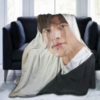 Ji Chang Wook Blanket Ultra Soft Throw Flannel Blanket Warm Printed Fashion Washable Blanket for Bed Couch Chair Living Room