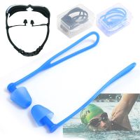 Anti-lost Swimming Earplugs Waterproof Noise Reduction Soft Silicone EarPlugs with Rope for Sleeping Swimming Ears Protection Accessories Accessories