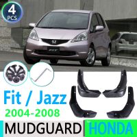 for Honda Fit Jazz Hatchback Hatch 2004 2008 2005 2006 2007 Mudguard Mud Flaps Guard Splash Flap Mudguards Car Accessories