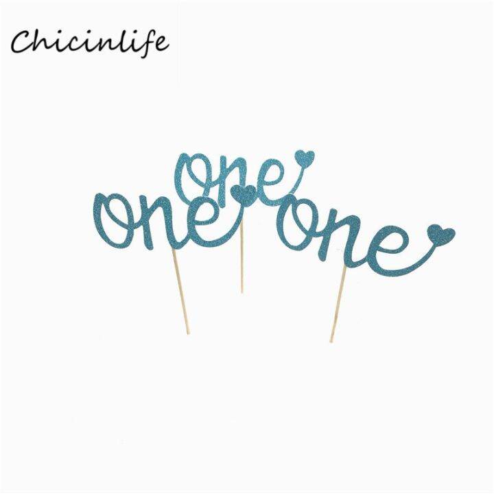 2023-new-yixiao4564-chicinlife-10ชิ้น-ล็อต-one-เค้กท็อปเปอร์เด็ก1st-ปาร์ตี้วันเกิดหัวแต่งหน้าคัพเค้กท็อปเปอร์ทารกอุปกรณ์อาบน้ำเด็กตกแต่งขนมอบ