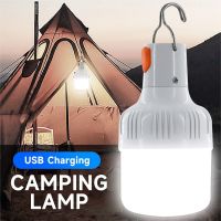 【CC】☎№  Outdoor USB Rechargeable Lamp Bulbs 100W Emergency Up Camping Fishing Lantern Night Lights