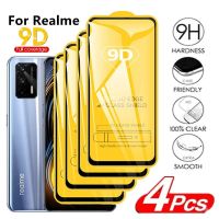 9Dคลุมทั้งหมดกระจกป้องกันสำหรับRealme 8 Pro 7 10 6 5 3i 5i 5S 6i 6S 7i 8i 8S C21 C21Y C25S C25Y C30 C33 C35 ป้องกันหน้าจอ-hdfssaa