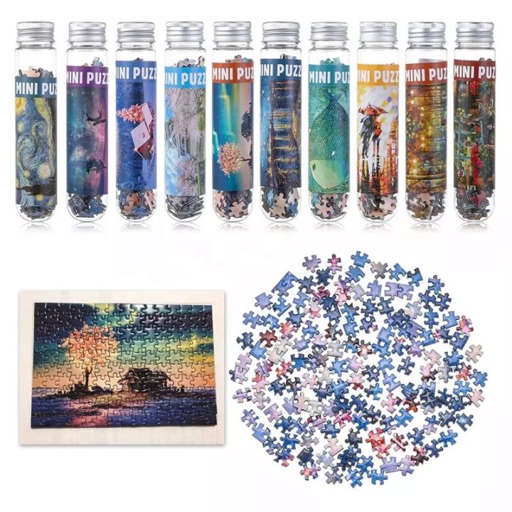 150pcs Mini Jigsaw Puzzles for Adults Micro Jigsaw Test Tube Tiny ...