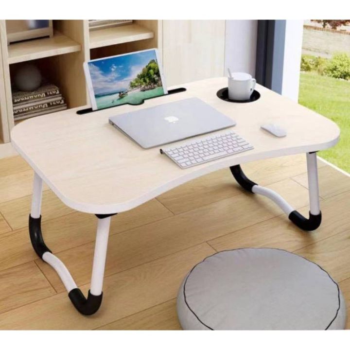 LKYStudy Table, Laptop Bed Tray table, Portable Standing Table with ...