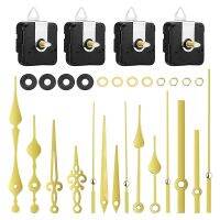 Movement Kit, Quartz Movement Replacement,Quiet Quartz Movement, 4 Types of Shafts,Long and Short Shaft,Battery Operated