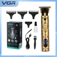 SEC แบตตาเลี่ยน ใหม่ VGR228 หัวน้ำมันไฟฟ้าผม clipper ผม clipper แกะสลักร้านทำผม T0 หัวมีดไฟฟ้าผม clipper จอ LED