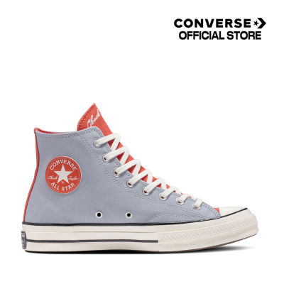 Converse รองเท้าผ้าใบ Sneaker คอนเวิร์ส Chuck 70 Sport Remastered Hi GREY/ORANGE Unisex (A06194C) A06194CF3GYOR
