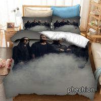 【hot】❇ phechion Disturbed Band Print Set Duvet Covers Pillowcases Piece Comforter Sets Bedclothes Bed K567