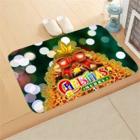 Front Door Mat Christmas Decoration Hallway Kitchen Entrance Mats Cheaper Anti-slip Rug Living Room Bathroom Carpet Doormats