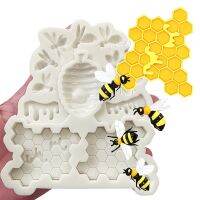 Honeycomb Bee Silicone Sugarcraft Cupcake Baking Mold Fondant Cake Decorating Tools