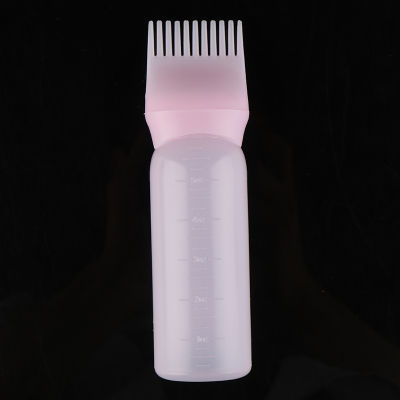 Luhuiyixxn 120ML Hair Dye Bottle With Applicator Brush Salon Hair Coloring Dyeing Bottles