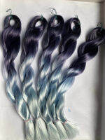 High Quality Straigh Blue Colorful Doll Hair Wig Accessories For 16 18 Scale Fashion Figure Reroot