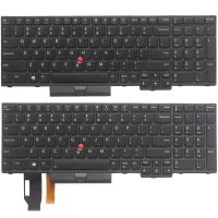 New Laptop US Keyboard for Lenovo ThinkPad E580 E585 E590 E595 T590 P53S L580 L590 P52 P72 P53 P73 US Black With Backlight