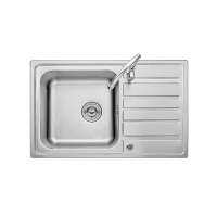 ซิงค์ฝัง 1หลุม 1ที่พัก AXIA MARINA 80 สเตนเลสBUILT-IN SINK AXIA MARINA 80 1B1D STAINLESS STEEL **ของแท้100%**