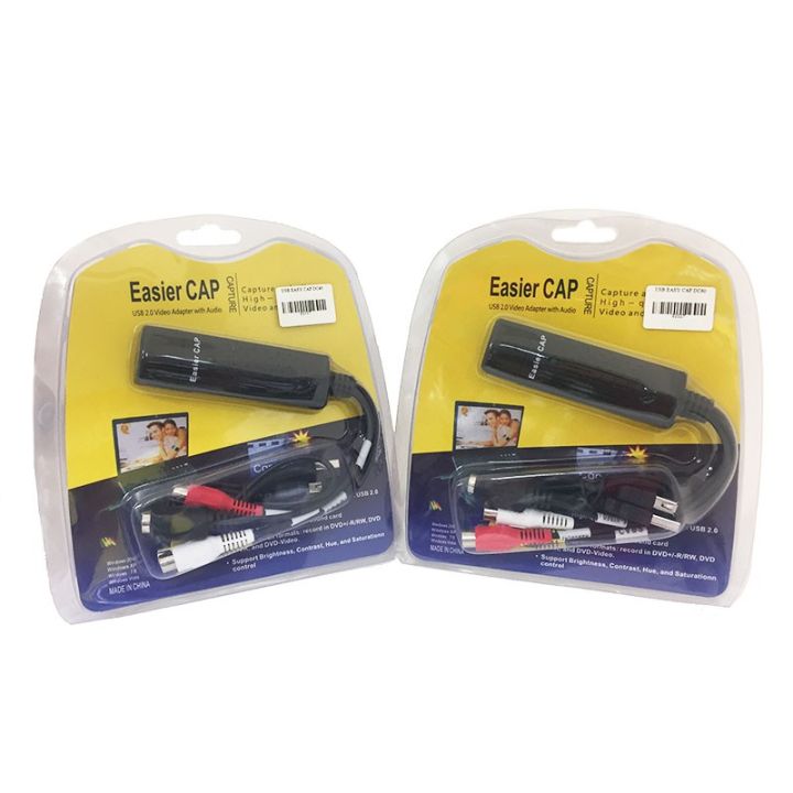 best-seller-easycap-usb-2-0-easy-cap-video-tv-dvd-vhs-dvr-capture-adapter-การ์ดตัดต่อวีดีโอ-ที่ชาร์จ-หูฟัง-เคส-airpodss-ลำโพง-wireless-bluetooth-คอมพิวเตอร์-โทรศัพท์-usb-ปลั๊ก-เมาท์-hdmi-สายคอมพิวเตอร