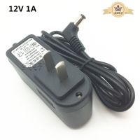 12V 1A ตรวจสอบสวิตช์จ่ายไฟสลับเราเตอร์ ADSL อะแดปเตอร์ชาร์จในรถยนต์12V500MA ข้อศอก