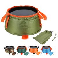 【LZ】⊕  Lavatório portátil dobrável com saco de armazenamento balde dobrável chuveiro de camping e caminhadas equipamento ao ar livre