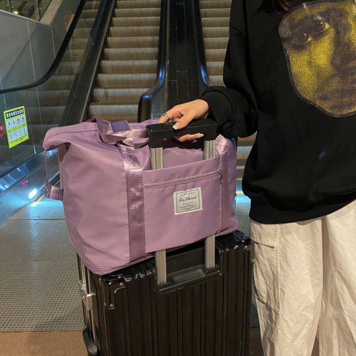 oversized-clothes-hand-luggage-bag-womens-shoulders-light-large-capacity-short-distance-travel-storage-bag-can-be-set-trolley-case