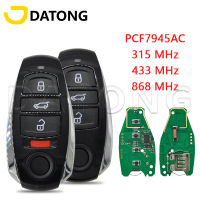 Datong World รถกุญแจรีโมทสำหรับ VW Volkswagen Touareg 315 Mhz Audi 5 Series ชิป3ปุ่ม Auto Smart รีโมทคอนล Blank Key