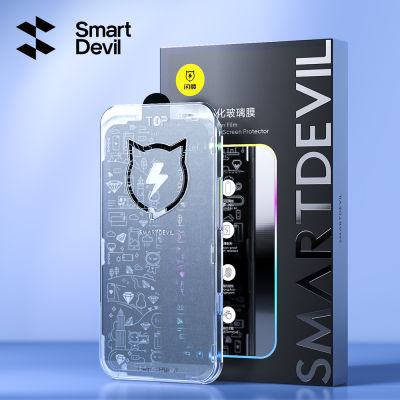 SmartDevil แผ่นหน้าป้องกันความเป็นส่วนตัวสำหรับ iPhone 14 Pro Max iPhone 15 Pro Max 15 Plus 14 Plus iPhone 13 Pro Max iPhone 12 Pro Max กระจกนิรภัยป้องกันทุกสัดส่วนฟิล์มแก้วฟิล์มกันฝุ่นป้องกันการเกิดฝ้าพร้อมเครื่องมือติดตั้ง