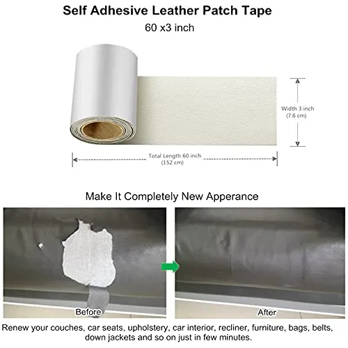 Self-Adhesive Leather and Vinyl Repairing Atch Belt Quick Repair