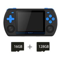POWKIDDY RK2023 Retro Video Game Console 3.5 Inch 16G+128G 4:3 IPS Screen RK3566 Dual Speaker Handheld Game Console