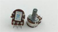 สต็อก148ประเภท Double Potentiometer C50K พร้อมที่จับขั้นตอนความยาว15MM Flower