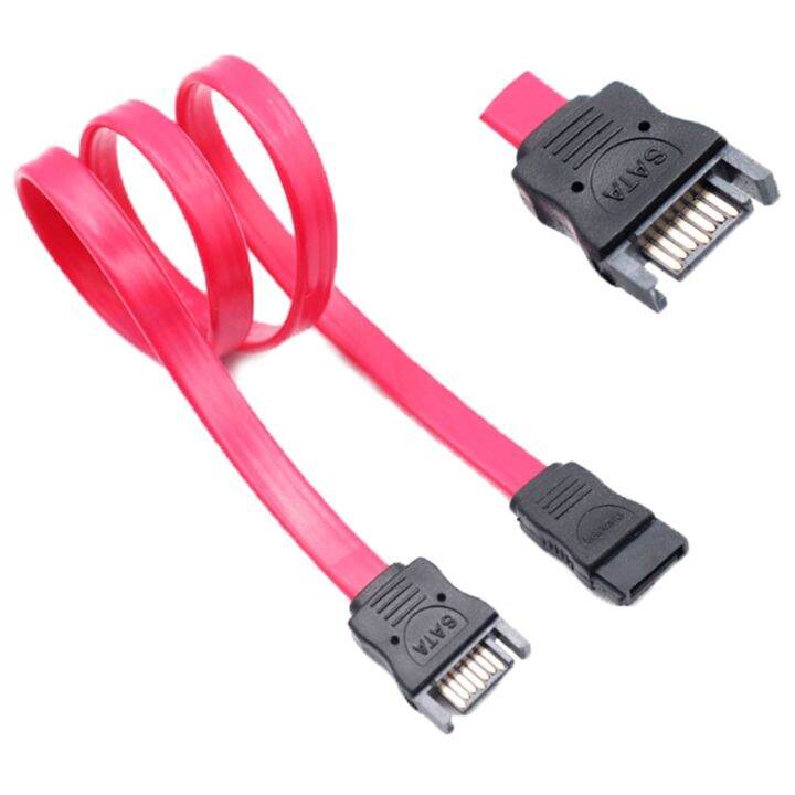 SATA Extension Cable SATA 7pin Male to Female Data Cables 1m 3.28ft HDD